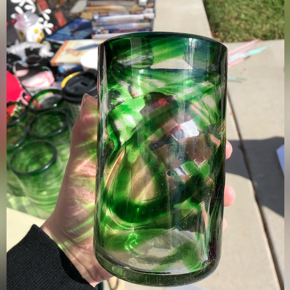 Hand Blown Glass cups